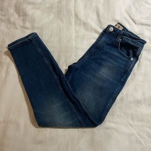 AMO High Rise Stix Crop Skinny Jeans